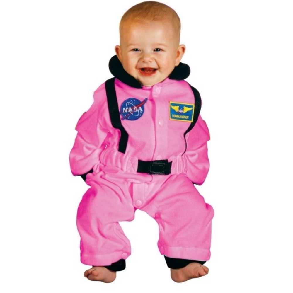 Infant Pink Astronaut Costume 6-12 months